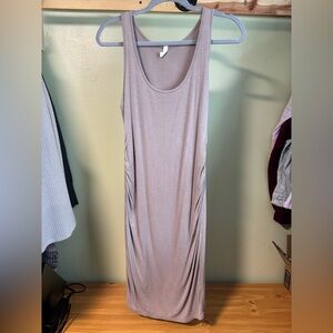 Pinkblush Taupe Ribbed Dress